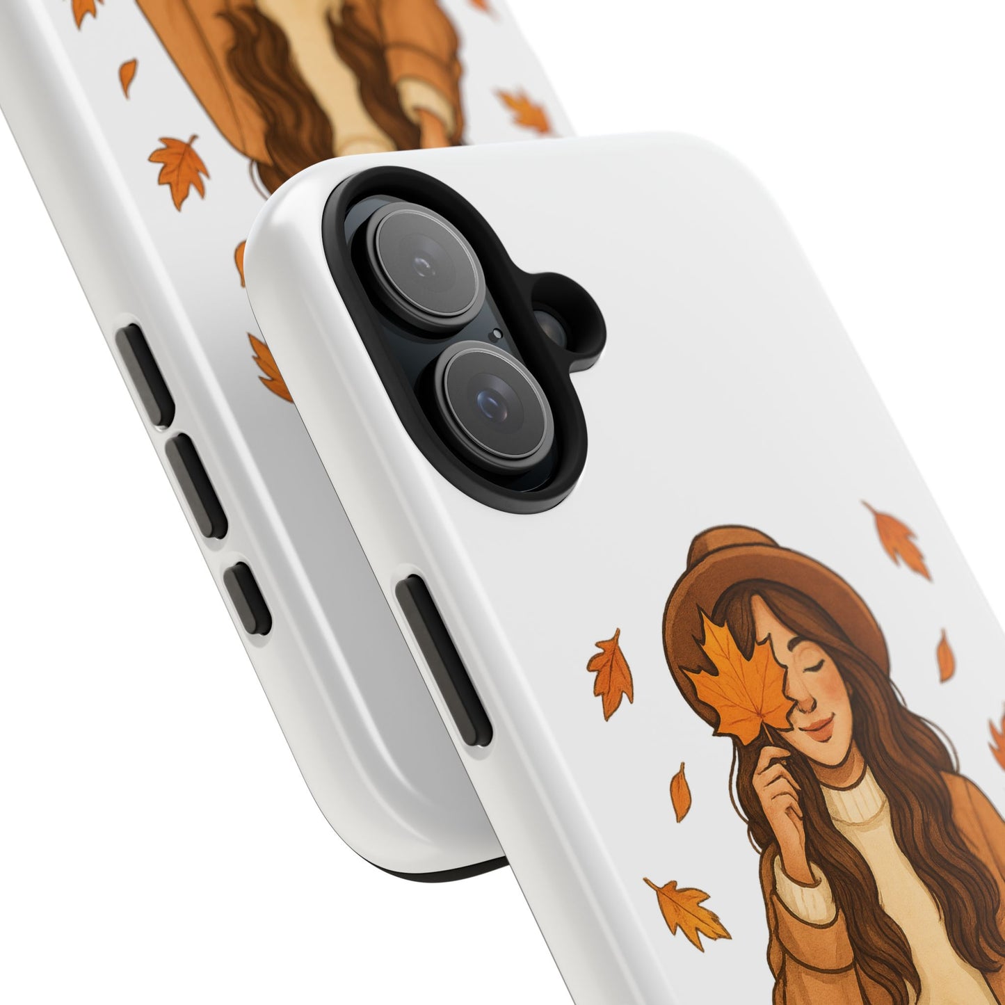 Autumn Leaves Tough Phone Cases, Fall Decor, Cute Phone Accessory, Seasonal Gift, Phone Protective Case