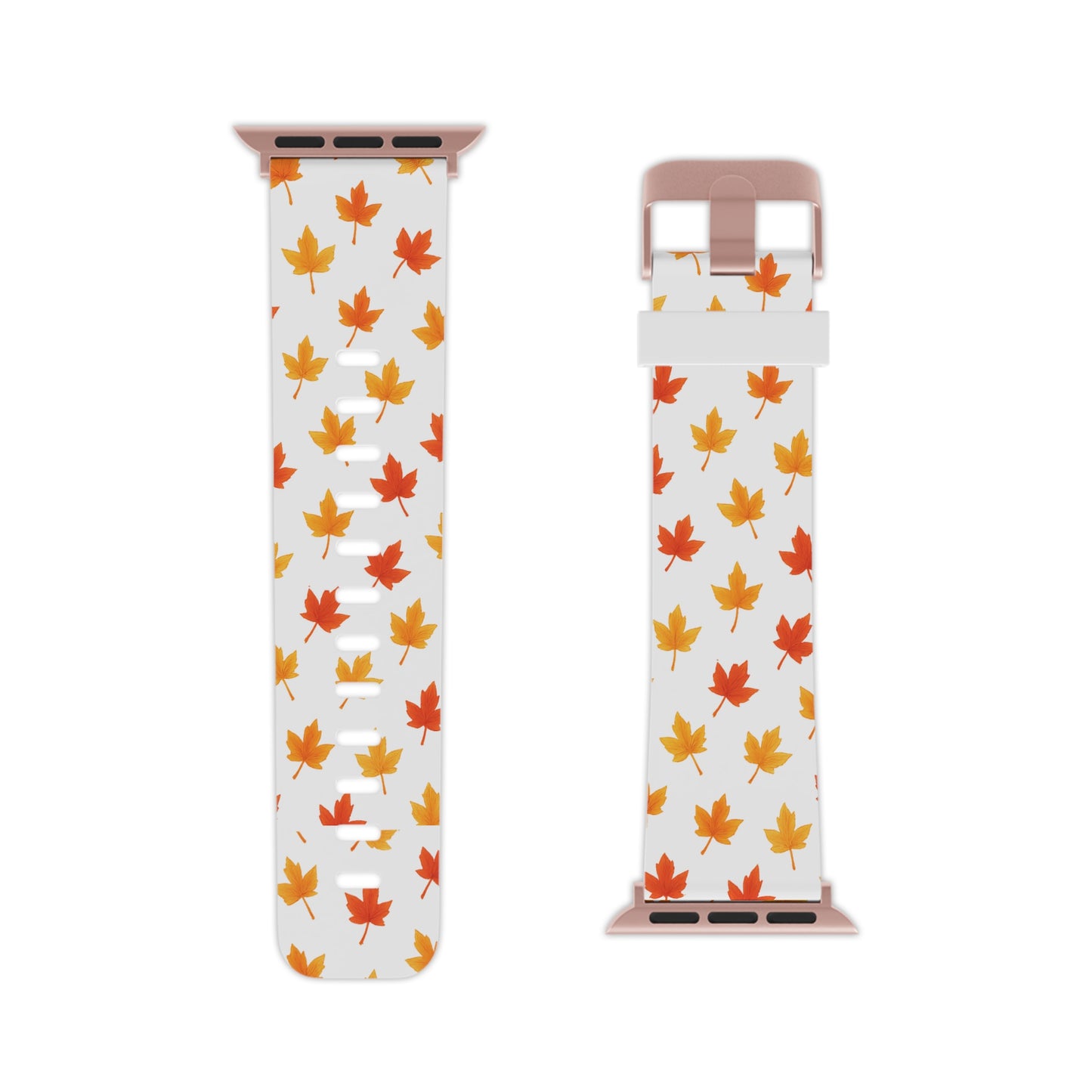 Autumn Leaves Apple Watch Band, Fall Watch Strap, Seasonal Accessory, Nature Lover Gift, Thanksgiving Decor