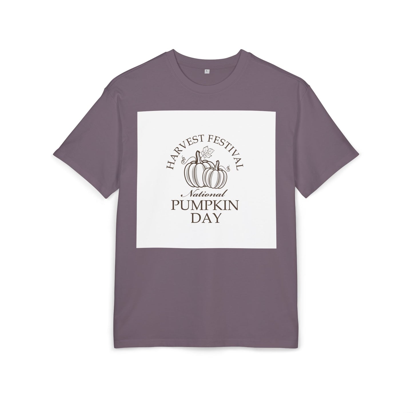 Autumn Vibes Unisex Heavy Oversize Tee, Fall Fashion, Pumpkin Day Shirt, Harvest Festival Tee, Cozy Casual Wear