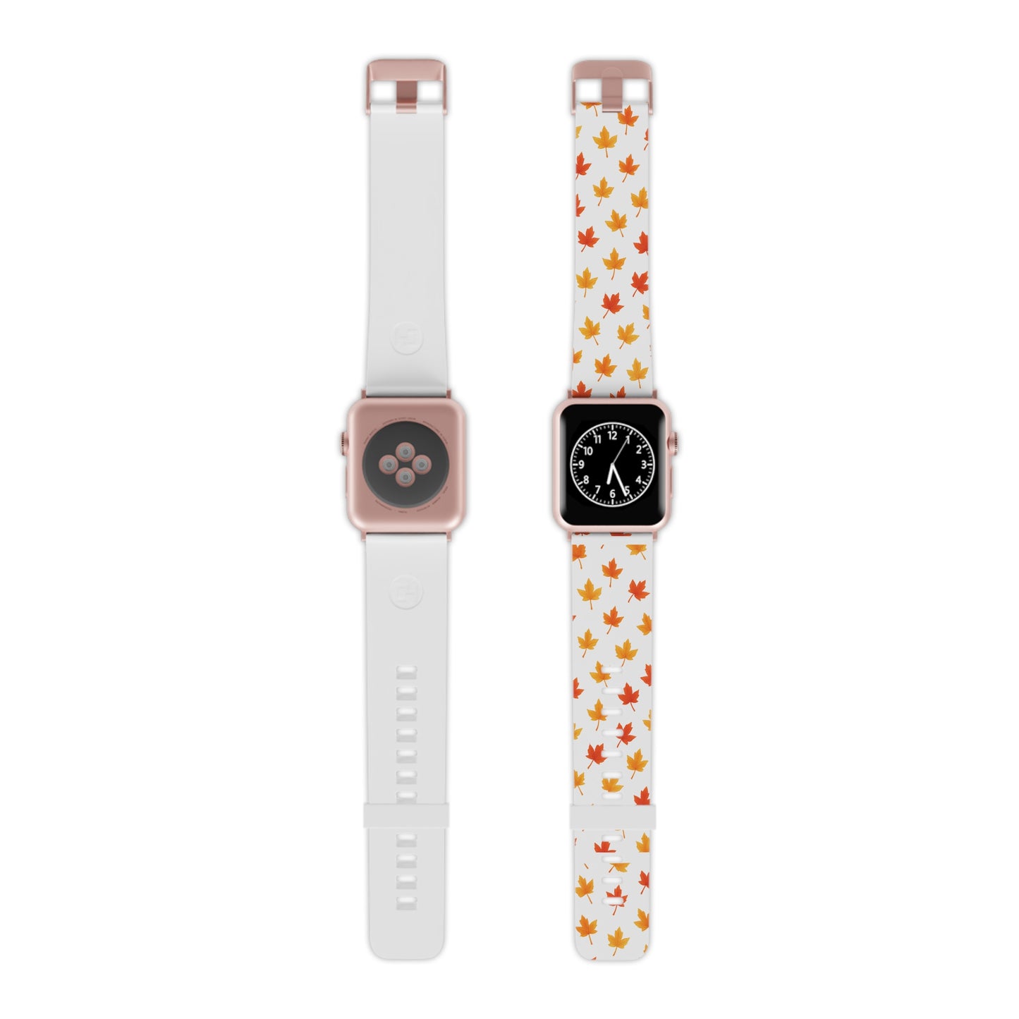 Autumn Leaves Apple Watch Band, Fall Watch Strap, Seasonal Accessory, Nature Lover Gift, Thanksgiving Decor