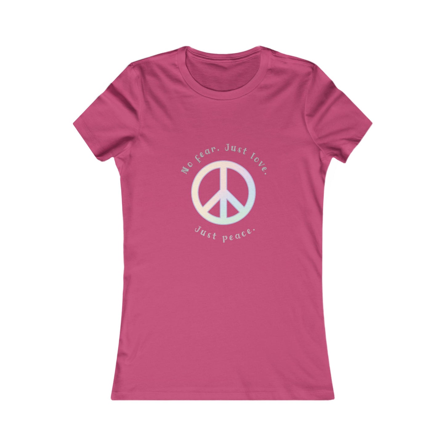Peace & Love Graphic Tee - Women’s Comfort T-Shirt for All Occasions