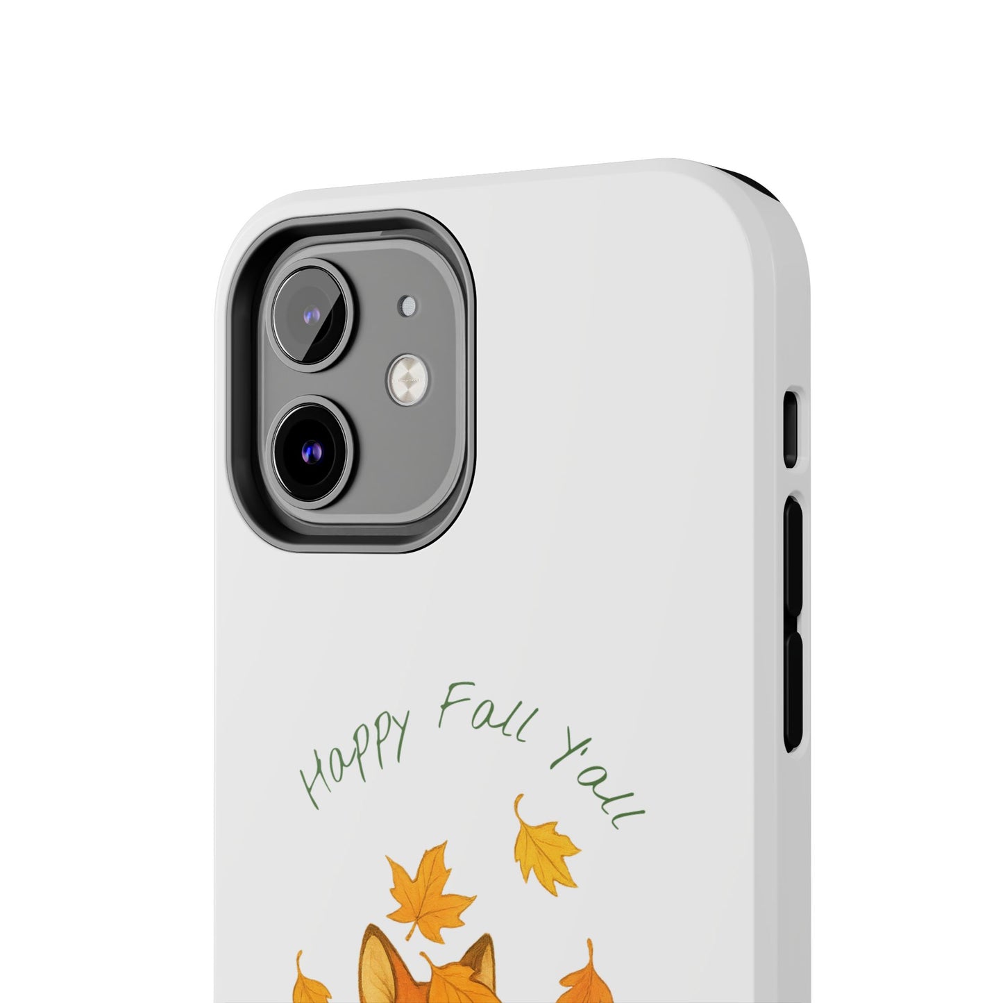 Autumn Fox Phone Case, Fall Animals Tough Case, Cute Pumpkin Design, Seasonal Phone Cover, Gifts for Fall Lovers