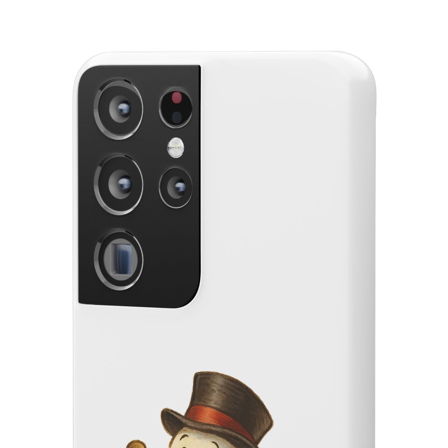 Festive Snowman Phone Case, Winter Holiday Phone Cover, Cute Snowman Snap Case, Christmas Gift for Phone Lovers, Seasonal Tech Accessories