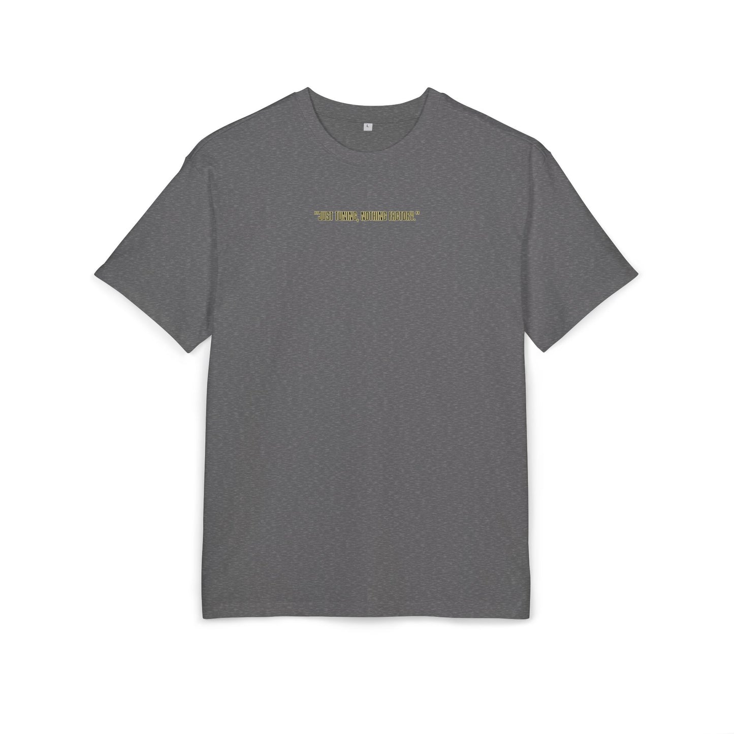 Motivational Oversize Tee - "Just Breathe, Nothing Else"