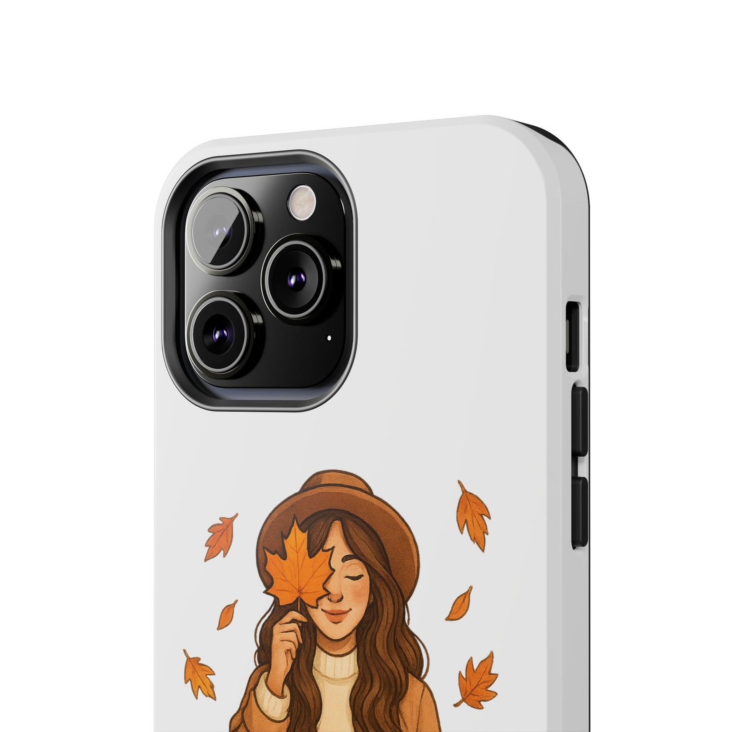Autumn Leaves Tough Phone Cases, Fall Decor, Cute Phone Accessory, Seasonal Gift, Phone Protective Case