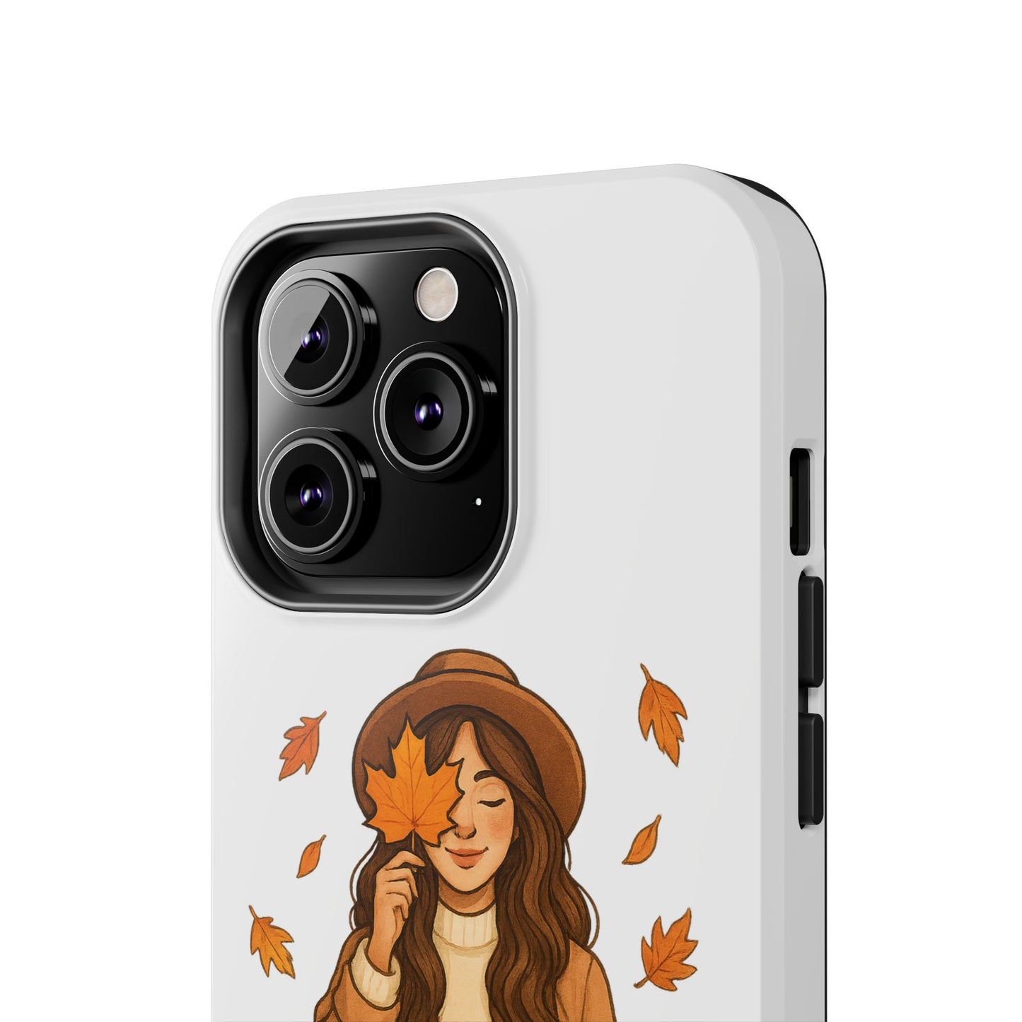 Autumn Leaves Tough Phone Cases, Fall Decor, Cute Phone Accessory, Seasonal Gift, Phone Protective Case