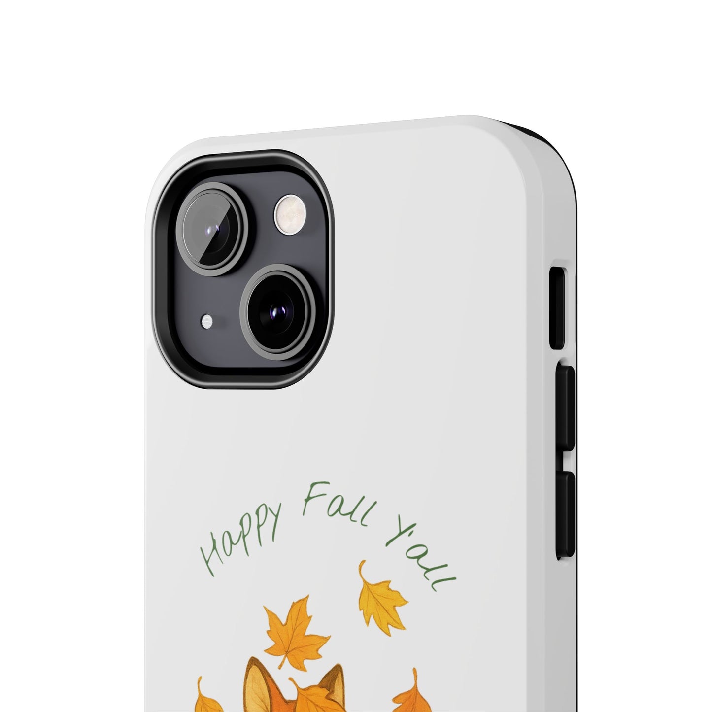 Autumn Fox Phone Case, Fall Animals Tough Case, Cute Pumpkin Design, Seasonal Phone Cover, Gifts for Fall Lovers