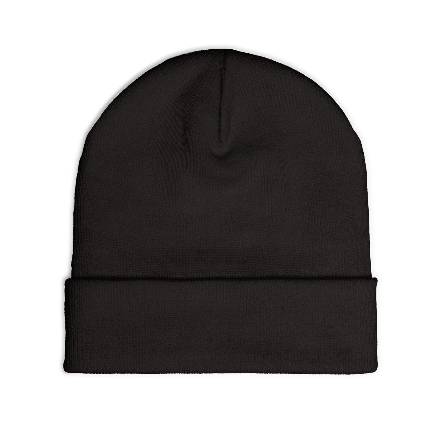 Embroidered Bow Knit Beanie - Cozy Winter Accessory
