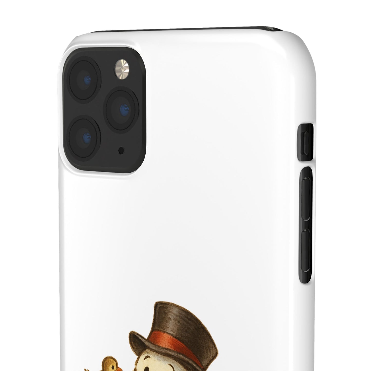 Festive Snowman Phone Case, Winter Holiday Phone Cover, Cute Snowman Snap Case, Christmas Gift for Phone Lovers, Seasonal Tech Accessories