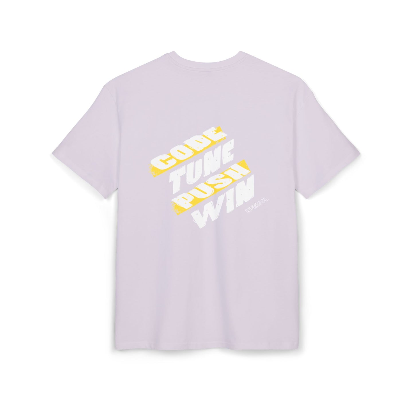 Motivational Oversize Tee - "Just Breathe, Nothing Else"