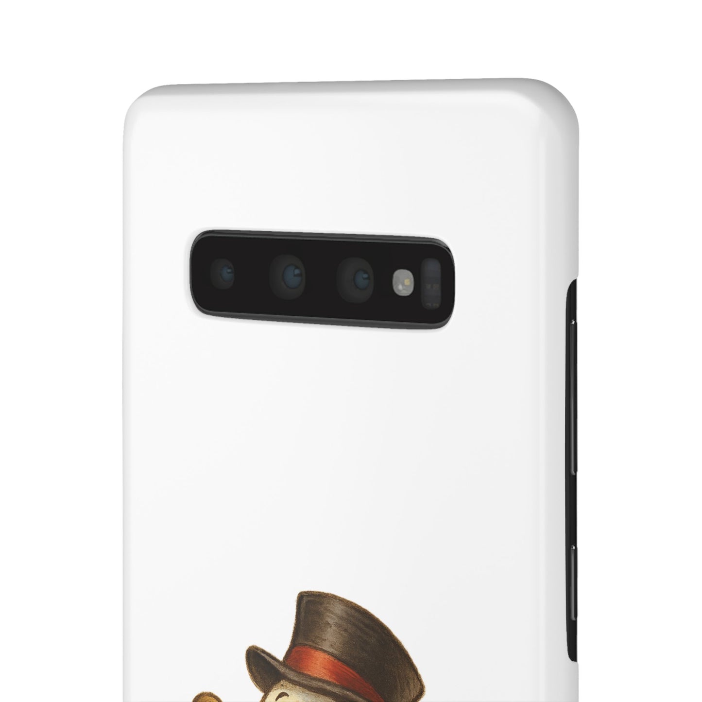 Festive Snowman Phone Case, Winter Holiday Phone Cover, Cute Snowman Snap Case, Christmas Gift for Phone Lovers, Seasonal Tech Accessories
