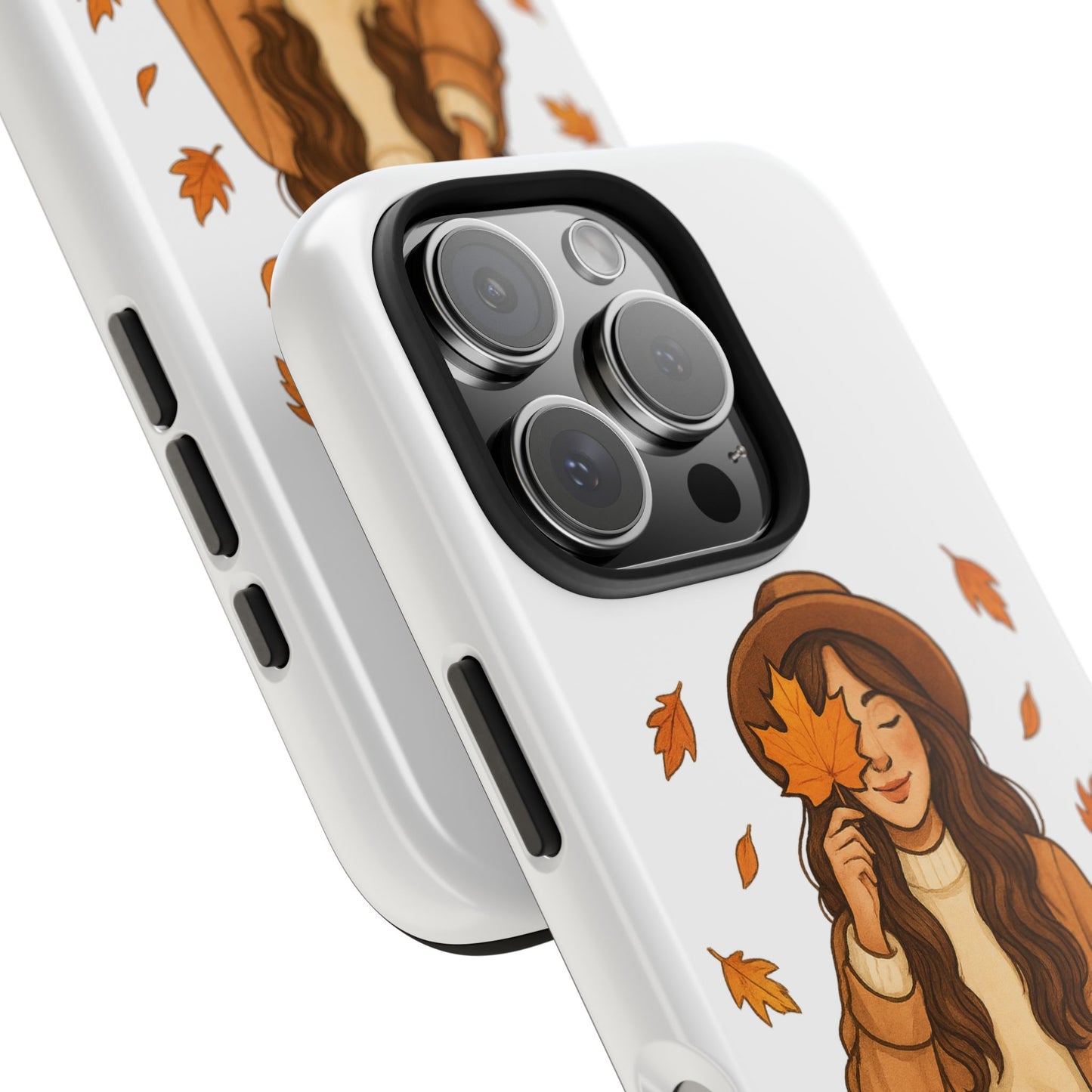 Autumn Leaves Tough Phone Cases, Fall Decor, Cute Phone Accessory, Seasonal Gift, Phone Protective Case