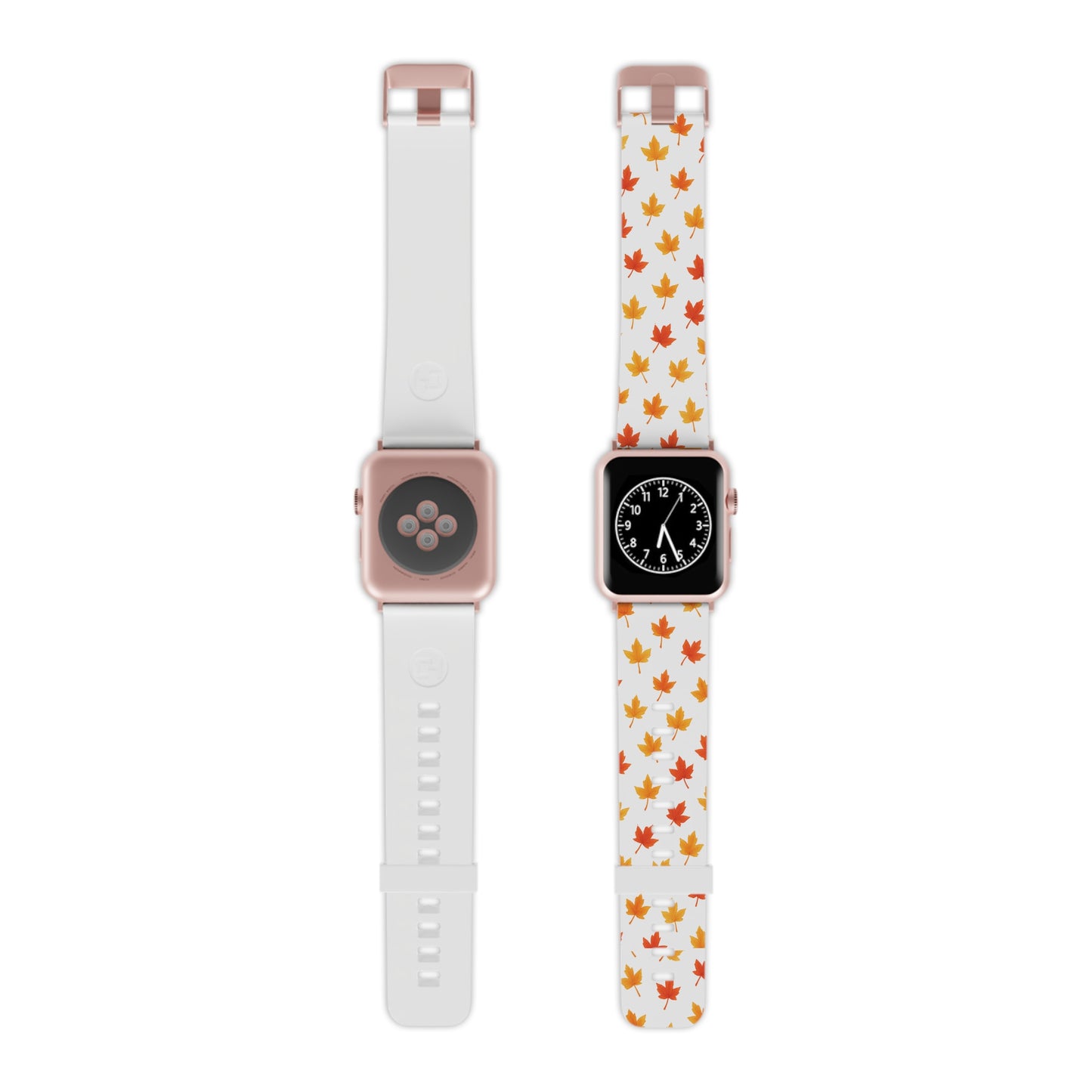 Autumn Leaves Apple Watch Band, Fall Watch Strap, Seasonal Accessory, Nature Lover Gift, Thanksgiving Decor