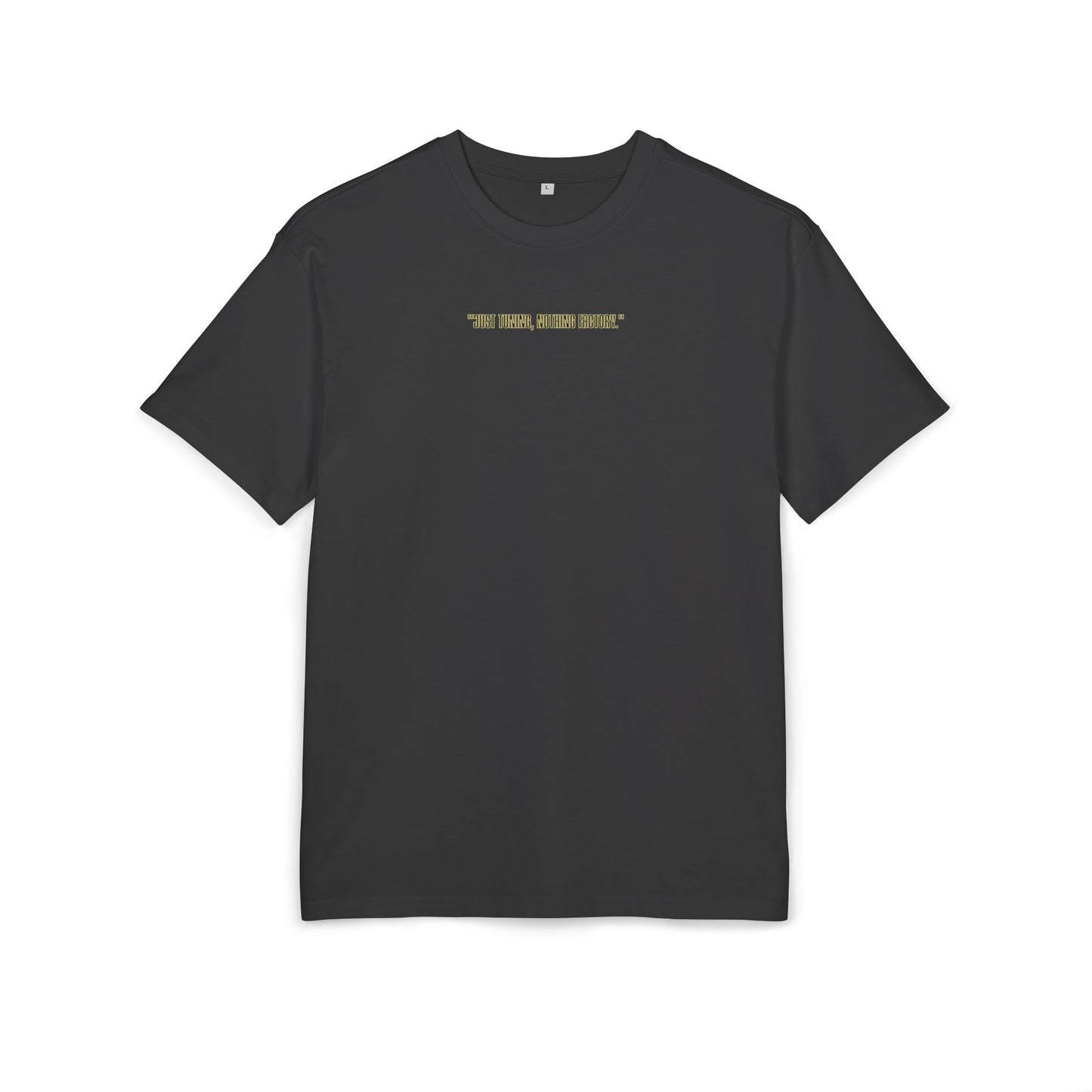 Motivational Oversize Tee - "Just Breathe, Nothing Else"