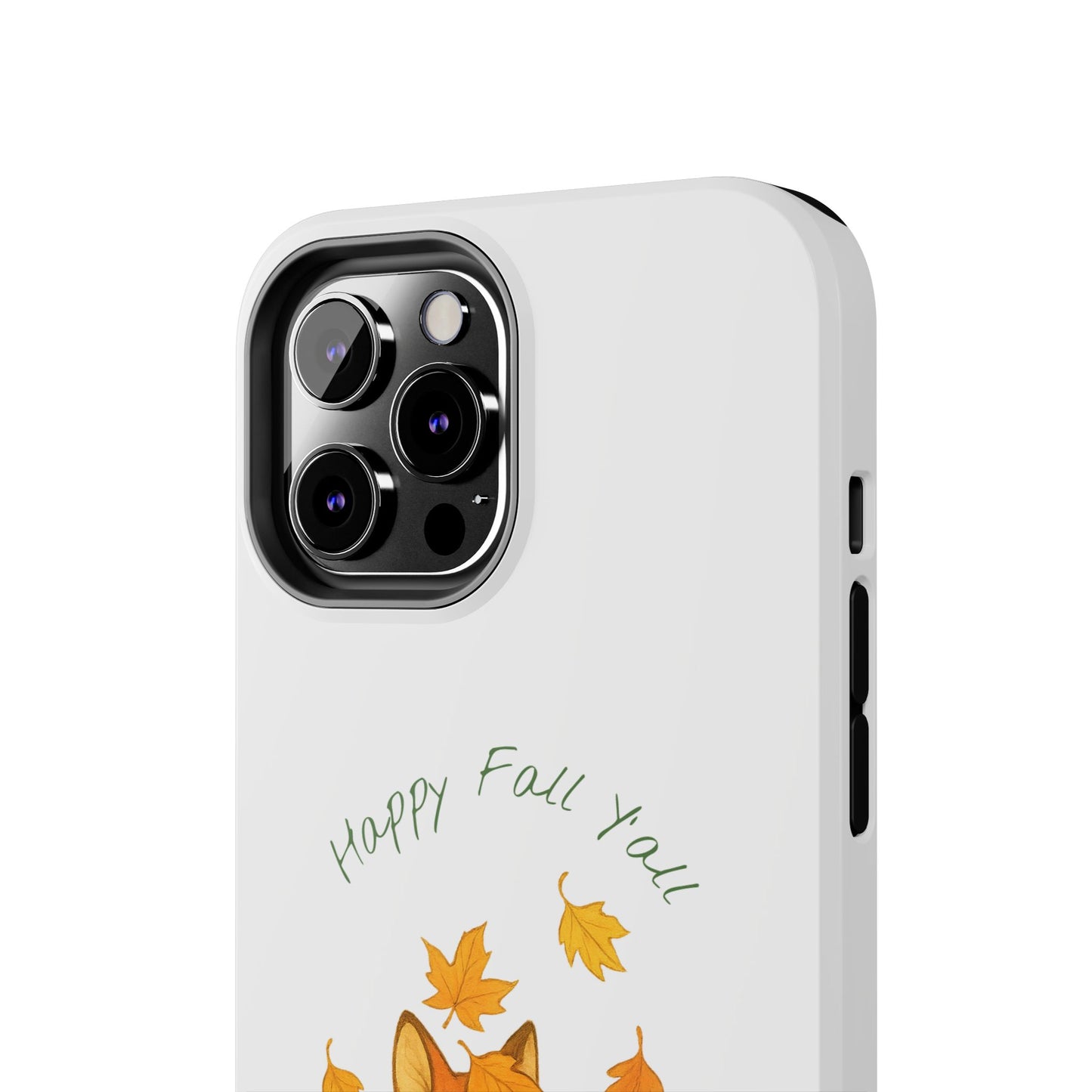 Autumn Fox Phone Case, Fall Animals Tough Case, Cute Pumpkin Design, Seasonal Phone Cover, Gifts for Fall Lovers