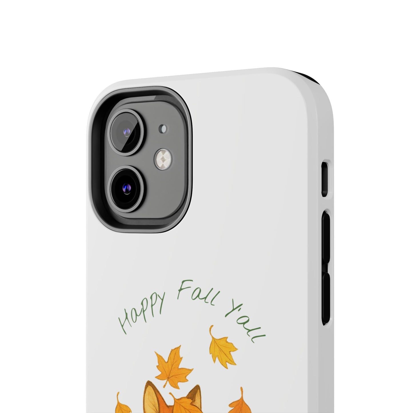 Autumn Fox Phone Case, Fall Animals Tough Case, Cute Pumpkin Design, Seasonal Phone Cover, Gifts for Fall Lovers