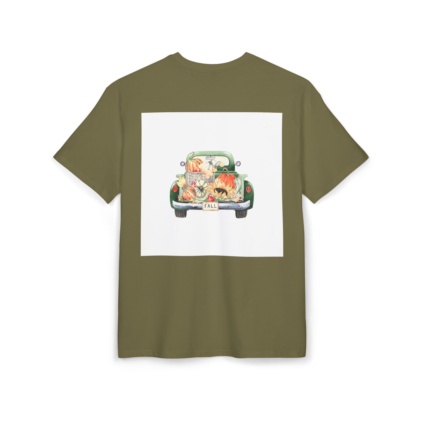 Autumn Vibes Unisex Heavy Oversize Tee, Fall Fashion, Pumpkin Day Shirt, Harvest Festival Tee, Cozy Casual Wear