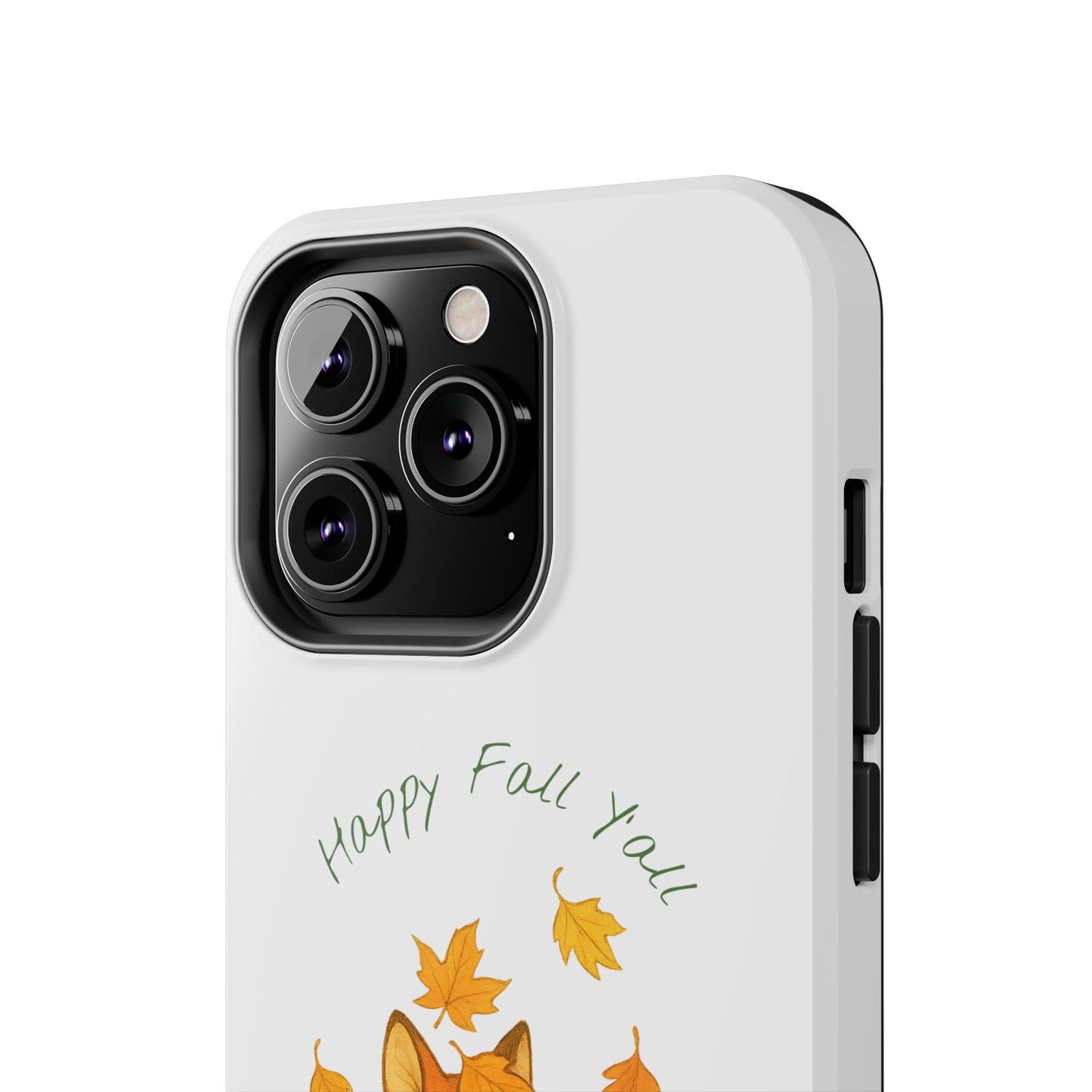 Autumn Fox Phone Case, Fall Animals Tough Case, Cute Pumpkin Design, Seasonal Phone Cover, Gifts for Fall Lovers