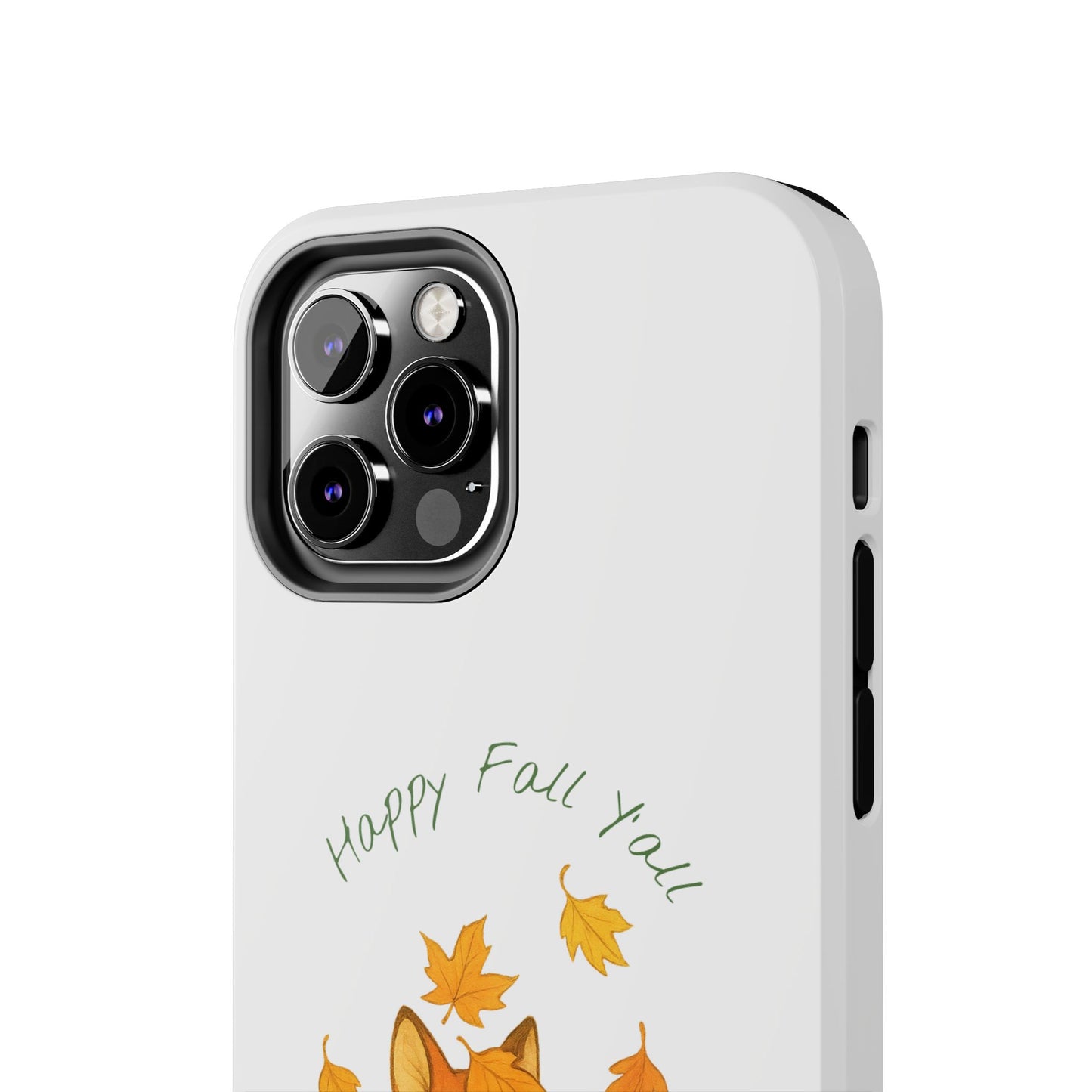 Autumn Fox Phone Case, Fall Animals Tough Case, Cute Pumpkin Design, Seasonal Phone Cover, Gifts for Fall Lovers