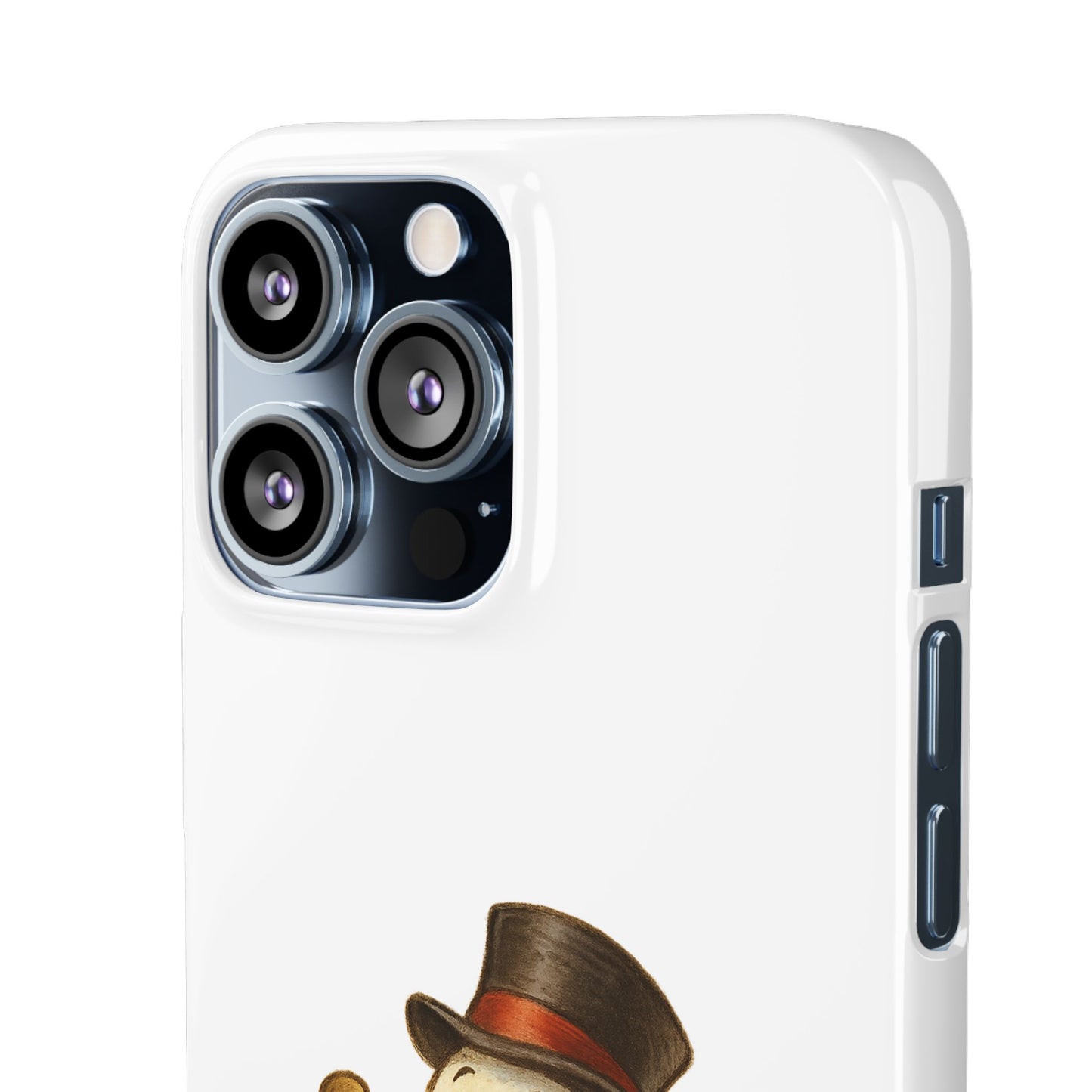 Festive Snowman Phone Case, Winter Holiday Phone Cover, Cute Snowman Snap Case, Christmas Gift for Phone Lovers, Seasonal Tech Accessories