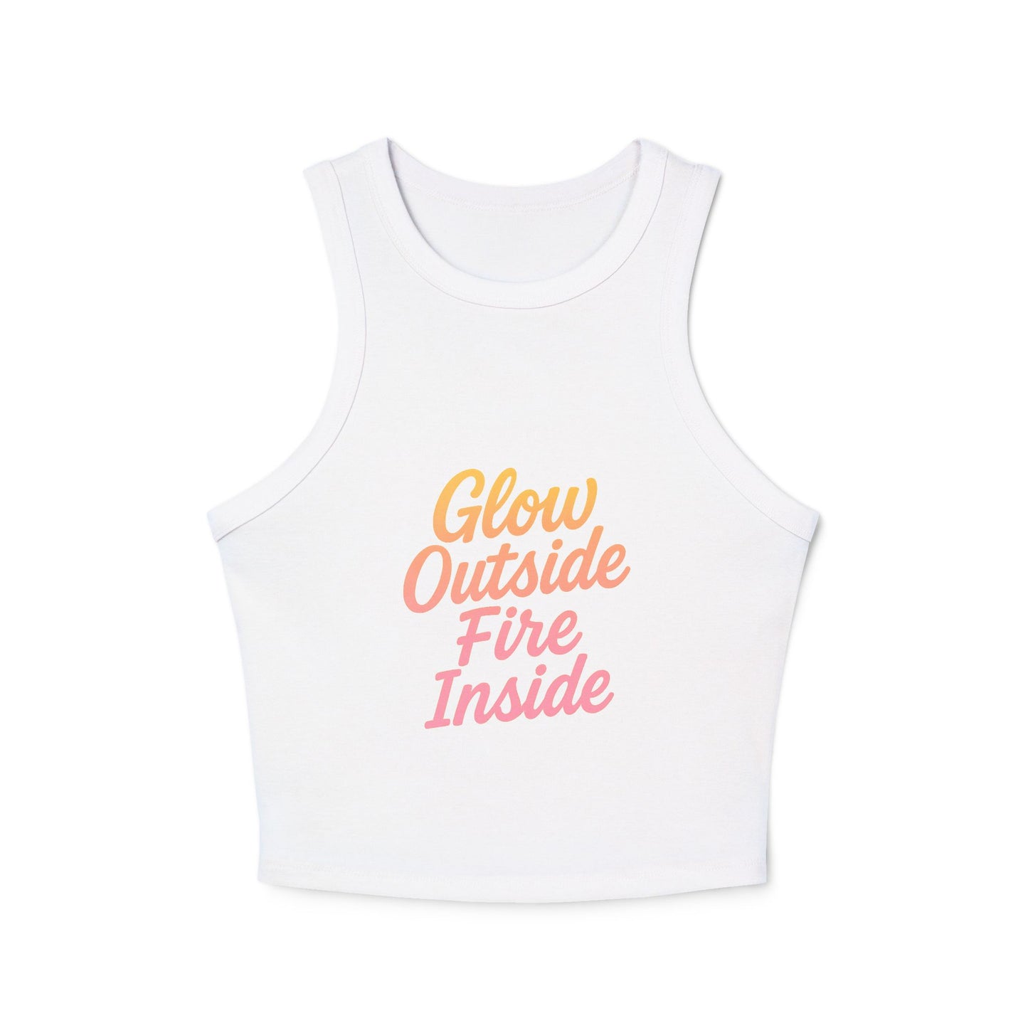 Women's Micro Rib Racer Tank Top