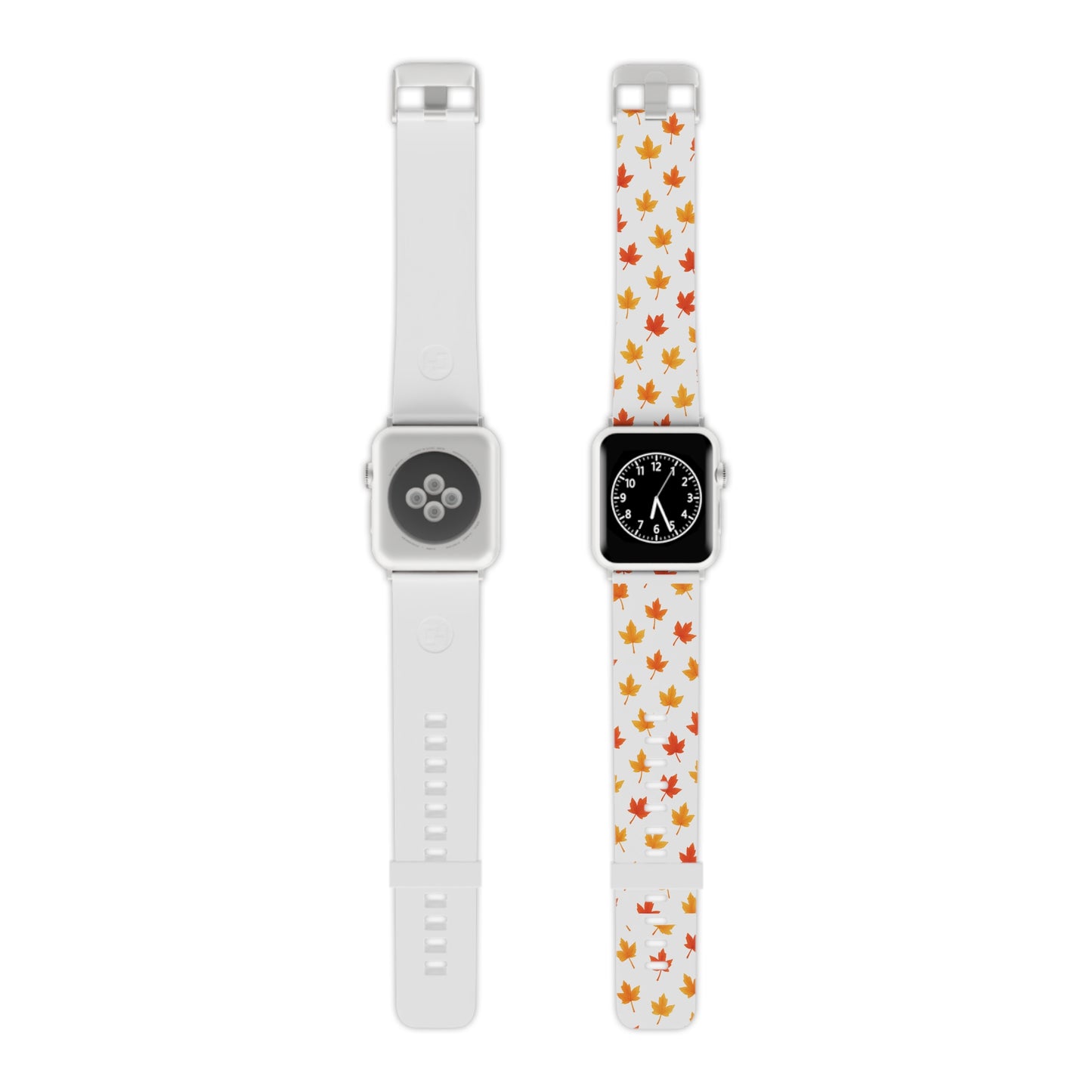 Autumn Leaves Apple Watch Band, Fall Watch Strap, Seasonal Accessory, Nature Lover Gift, Thanksgiving Decor
