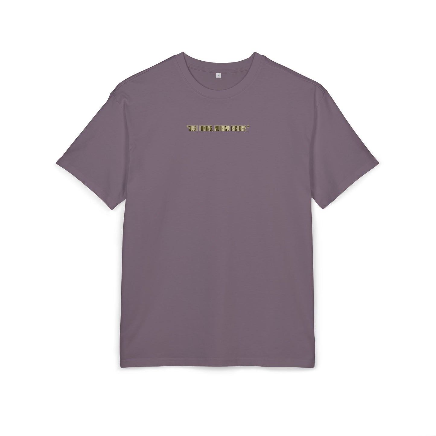 Motivational Oversize Tee - "Just Breathe, Nothing Else"