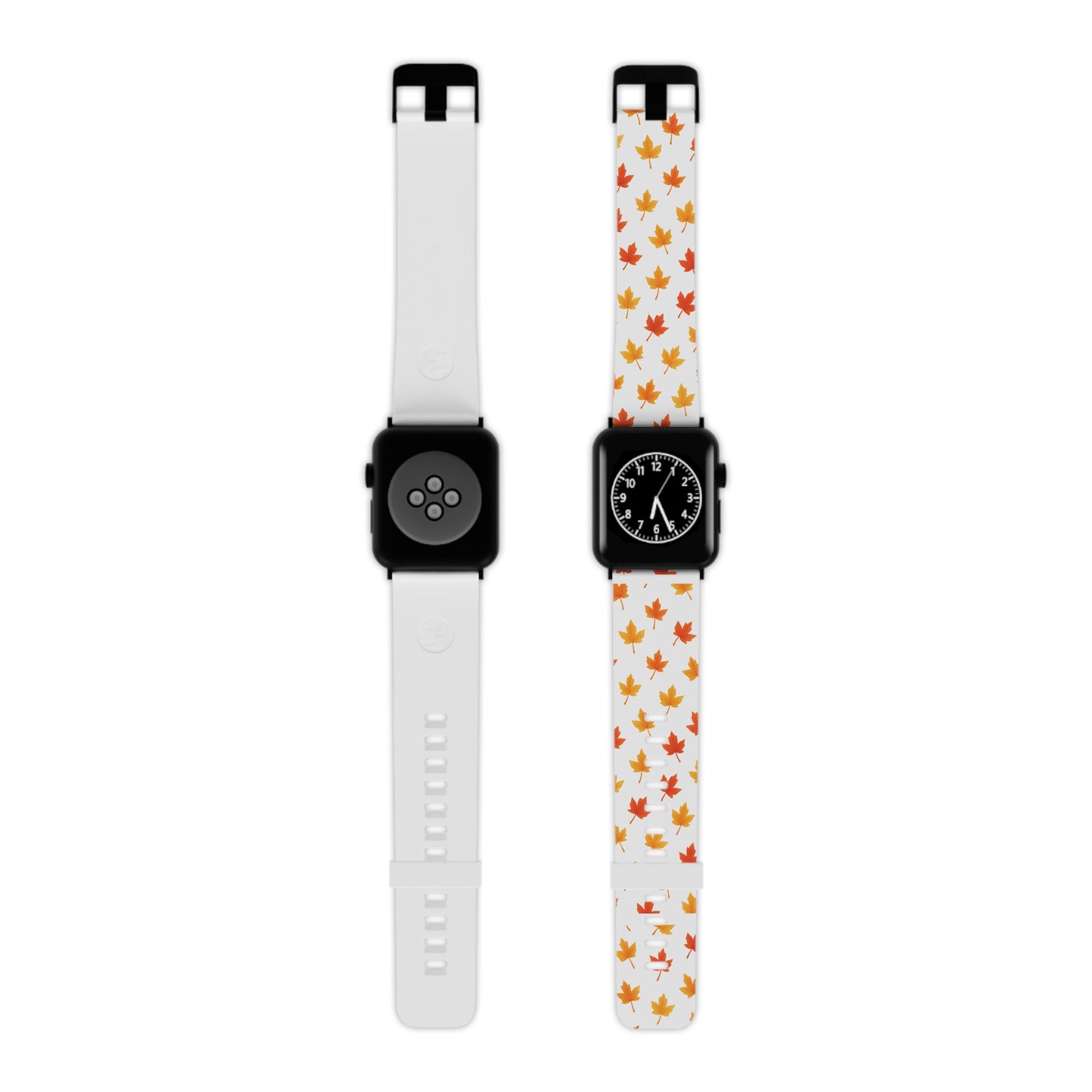 Autumn Leaves Apple Watch Band, Fall Watch Strap, Seasonal Accessory, Nature Lover Gift, Thanksgiving Decor