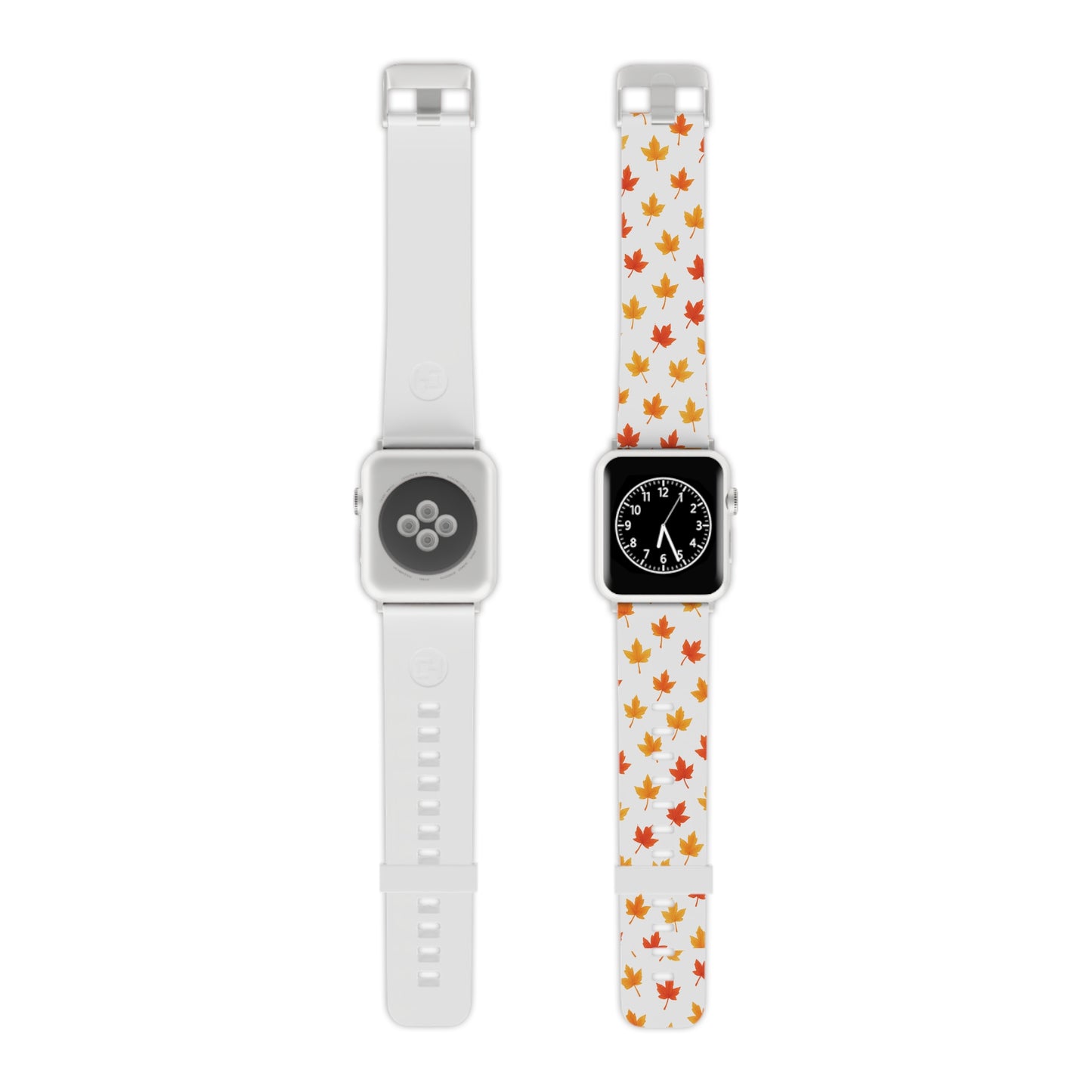 Autumn Leaves Apple Watch Band, Fall Watch Strap, Seasonal Accessory, Nature Lover Gift, Thanksgiving Decor