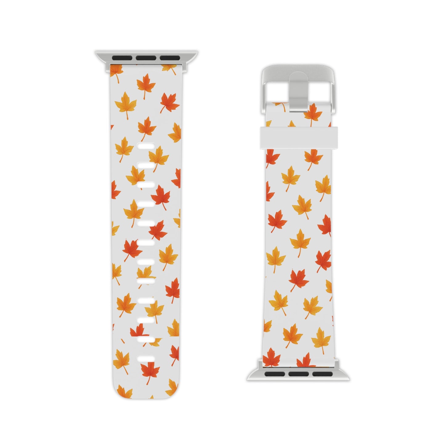 Autumn Leaves Apple Watch Band, Fall Watch Strap, Seasonal Accessory, Nature Lover Gift, Thanksgiving Decor