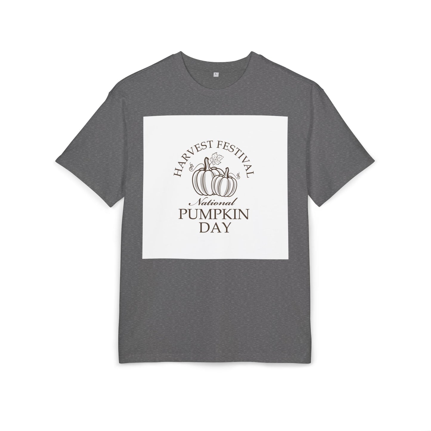 Autumn Vibes Unisex Heavy Oversize Tee, Fall Fashion, Pumpkin Day Shirt, Harvest Festival Tee, Cozy Casual Wear