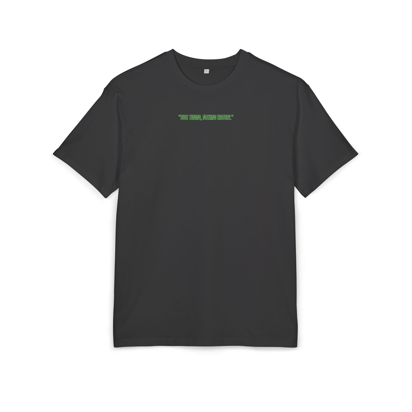 Unisex Heavy Oversize Tee - "Just Feel, Nothing Else" Graphic Tee