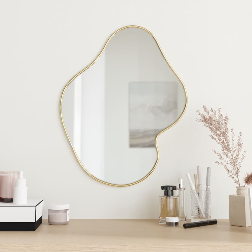 vidaXL Wall Mirror Decorative Hanging Vanity Mirror for Bathroom Living Room