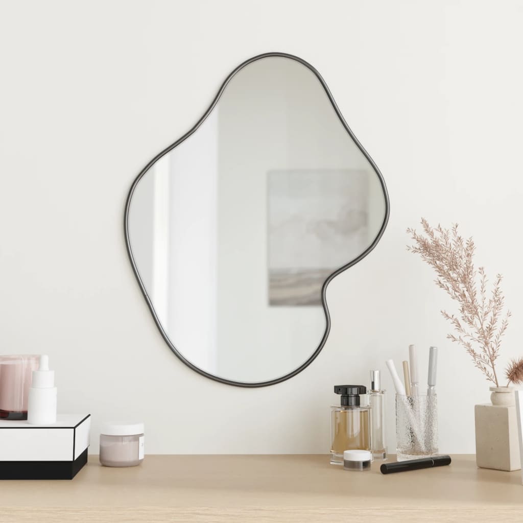 vidaXL Wall Mirror Decorative Hanging Vanity Mirror for Bathroom Living Room
