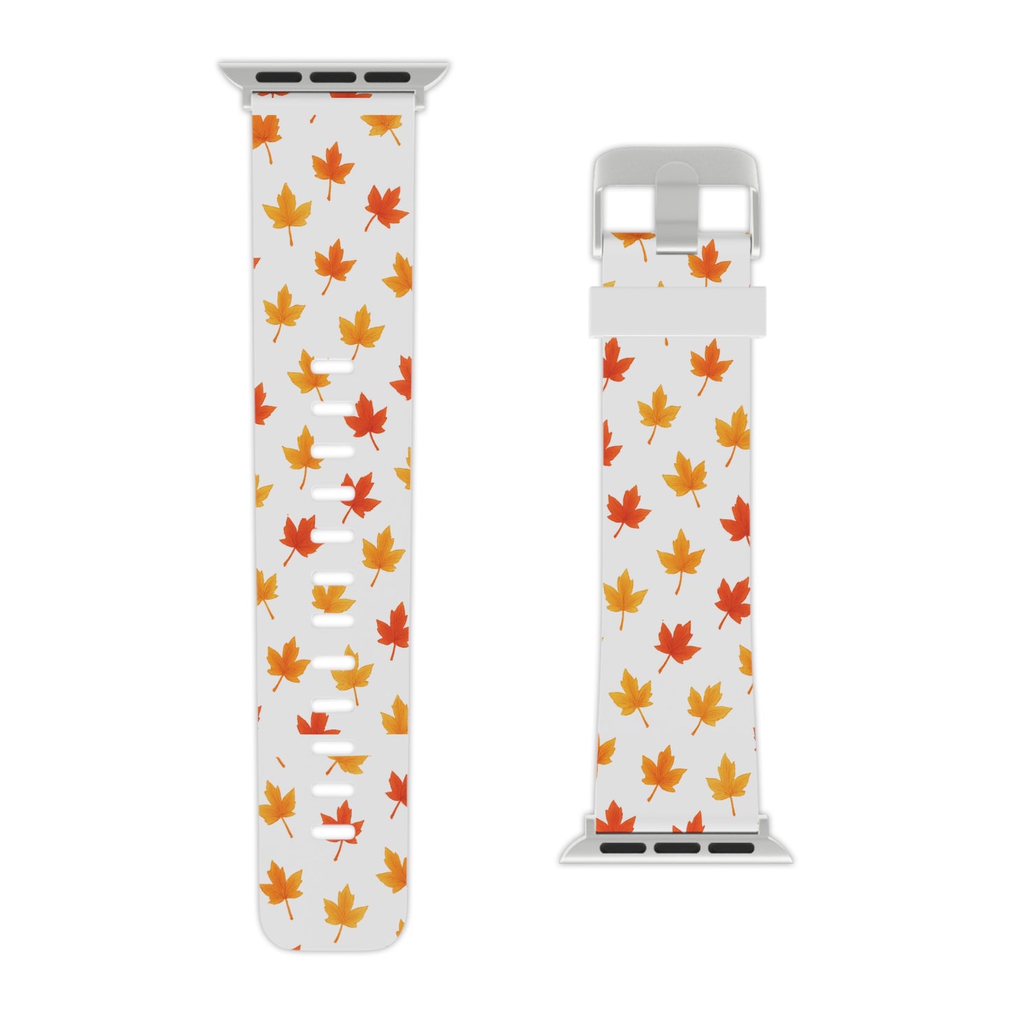 Autumn Leaves Apple Watch Band, Fall Watch Strap, Seasonal Accessory, Nature Lover Gift, Thanksgiving Decor