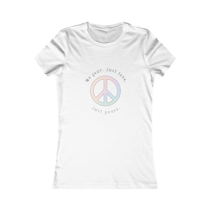 Peace & Love Graphic Tee - Women’s Comfort T-Shirt for All Occasions