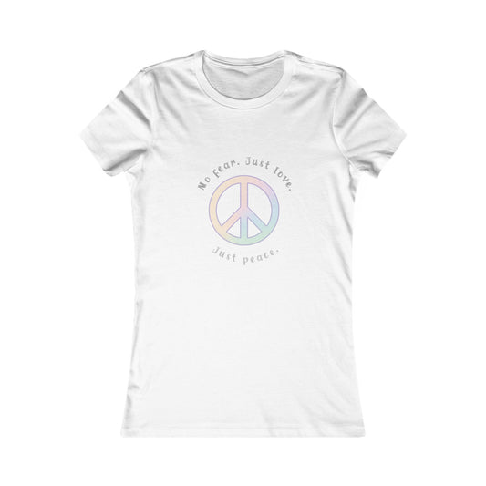 Peace & Love Graphic Tee - Women’s Comfort T-Shirt for All Occasions