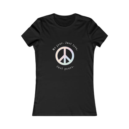 Peace & Love Graphic Tee - Women’s Comfort T-Shirt for All Occasions
