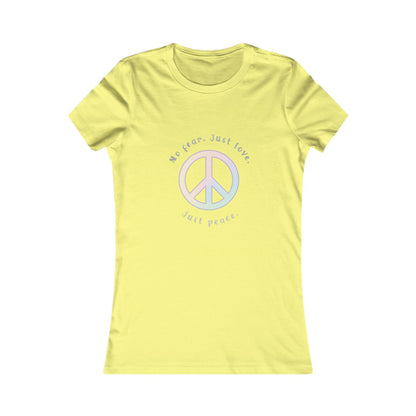 Peace & Love Graphic Tee - Women’s Comfort T-Shirt for All Occasions