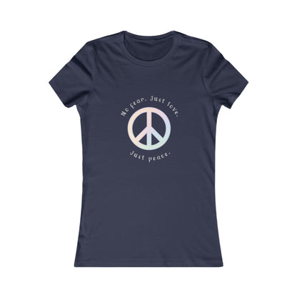 Peace & Love Graphic Tee - Women’s Comfort T-Shirt for All Occasions