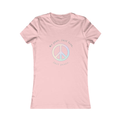 Peace & Love Graphic Tee - Women’s Comfort T-Shirt for All Occasions
