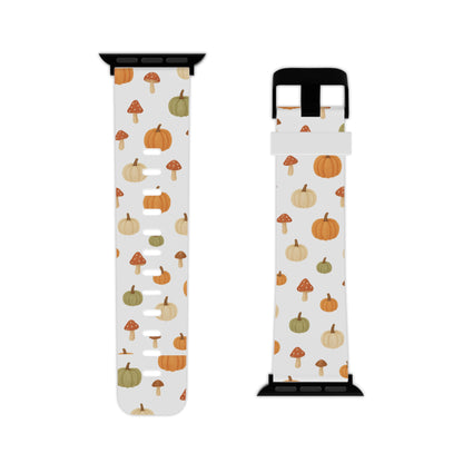 Autumn Pumpkin Apple Watch Band, Fall Watch Strap, Seasonal Gifts for Her, Cute Fall Accessories, Halloween Style
