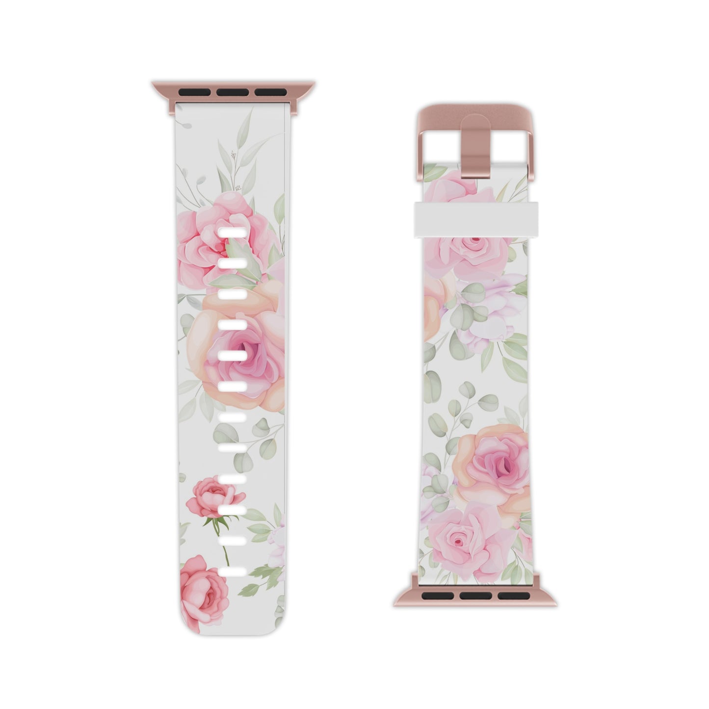 Floral Apple Watch Band | Stylish Rose Design