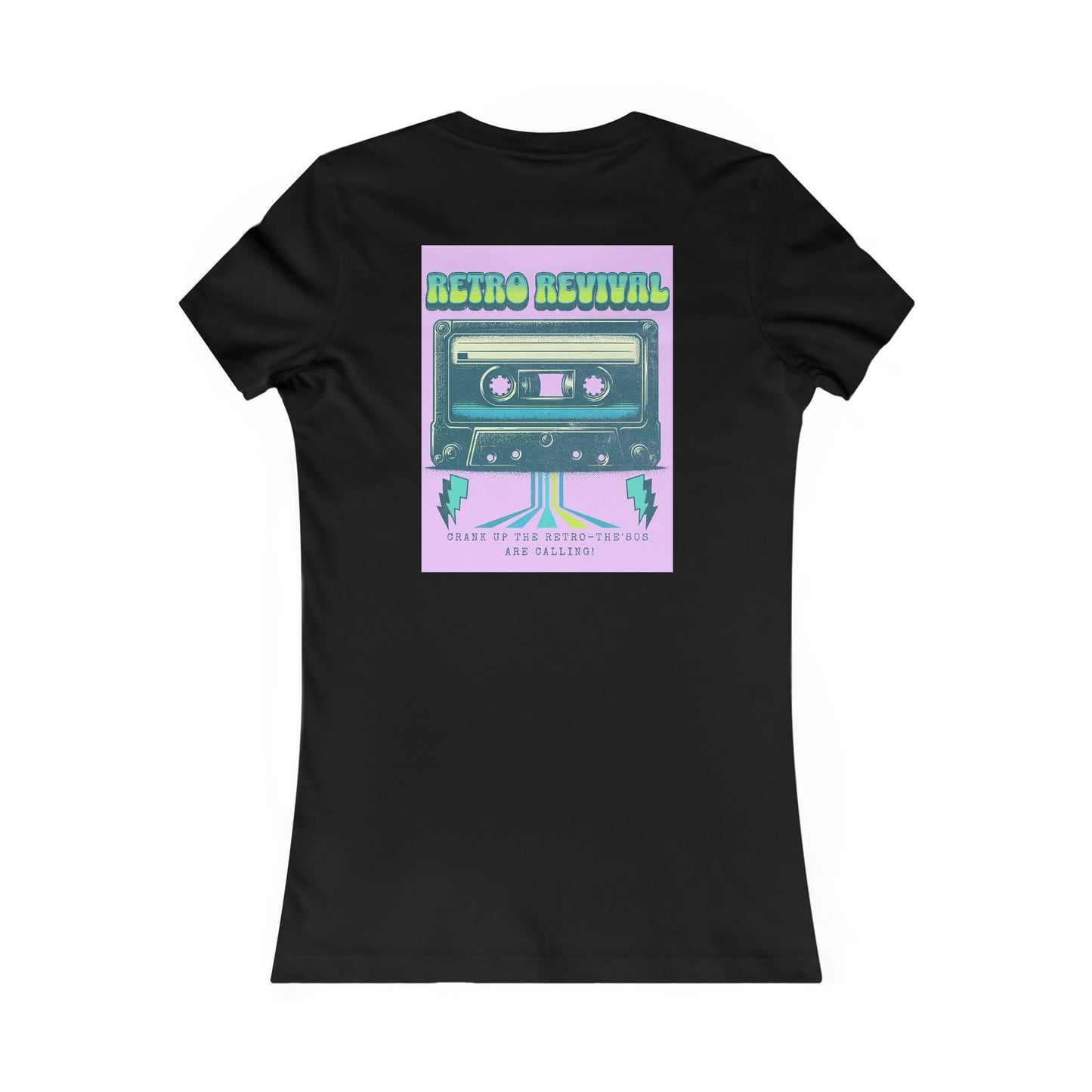 Retro Revival Women's Tee, Vintage Graphic Shirt, 80s Nostalgia Top, Festival Fashion Tee, Gift for Music Lovers