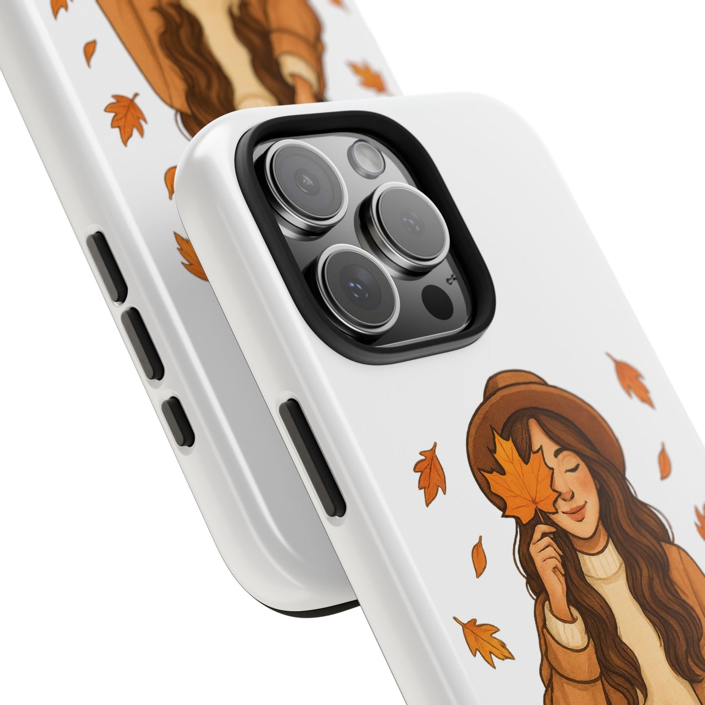 Autumn Leaves Tough Phone Cases, Fall Decor, Cute Phone Accessory, Seasonal Gift, Phone Protective Case