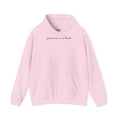 pancake is a love Hoodie | pink script text sweatshirt