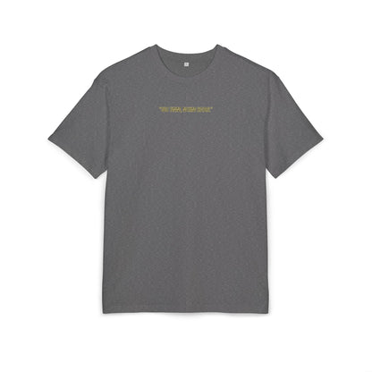 Motivational Oversize Tee - "Just Breathe, Nothing Else"