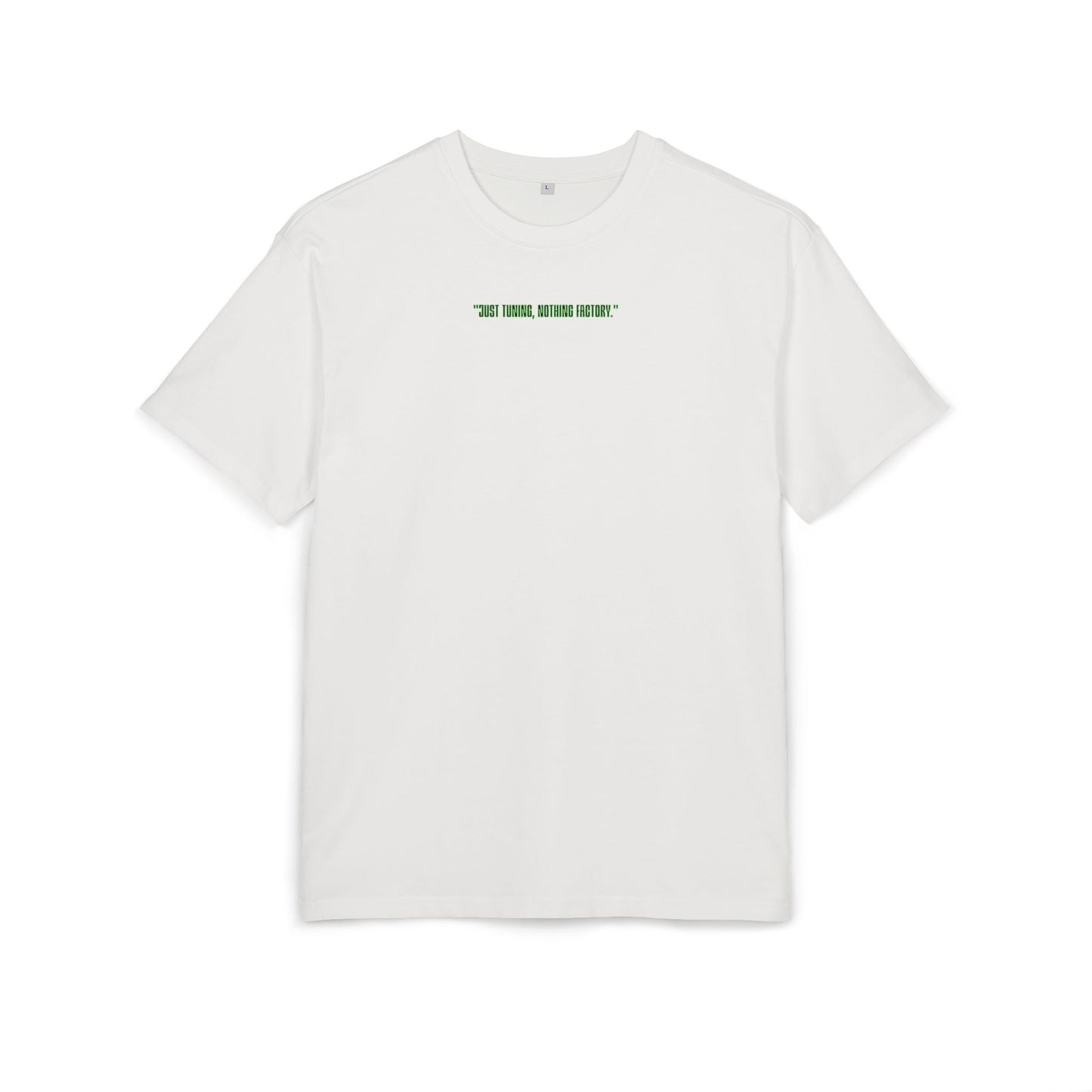 Unisex Heavy Oversize Tee - "Just Feel, Nothing Else" Graphic Tee