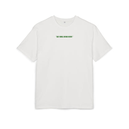 Unisex Heavy Oversize Tee - "Just Feel, Nothing Else" Graphic Tee