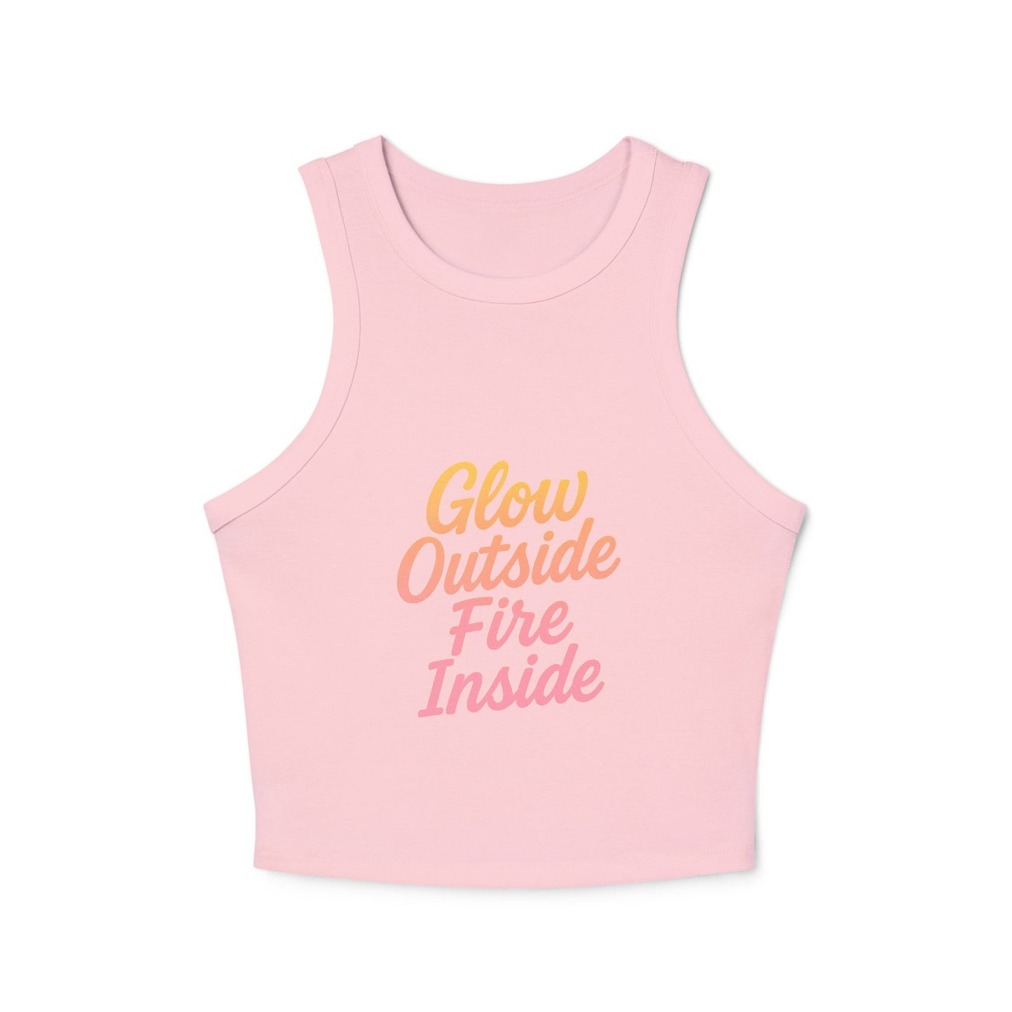 Women's Micro Rib Racer Tank Top